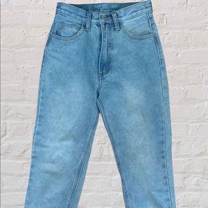 John Galt (Brandy) Mom Jeans